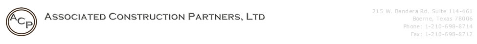 Associated Construction Partners, Ltd.
