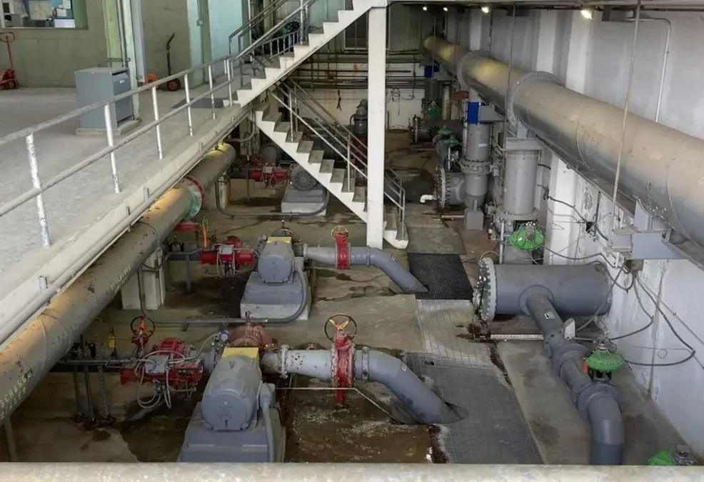 Homer Dean Water Treatment Plant Discharge Header Replacement